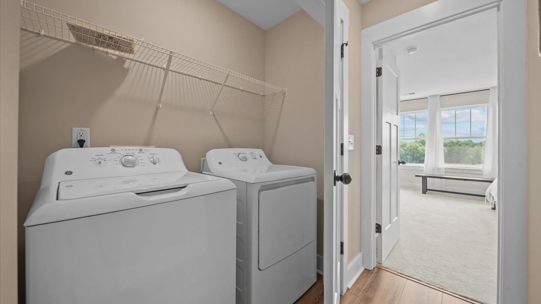 Furnished interior view inside a new home in Gresham Station, Simpsonville (Image 22). Furnished interior view inside a new home in Gresham Station, Simpsonville (Image 22).