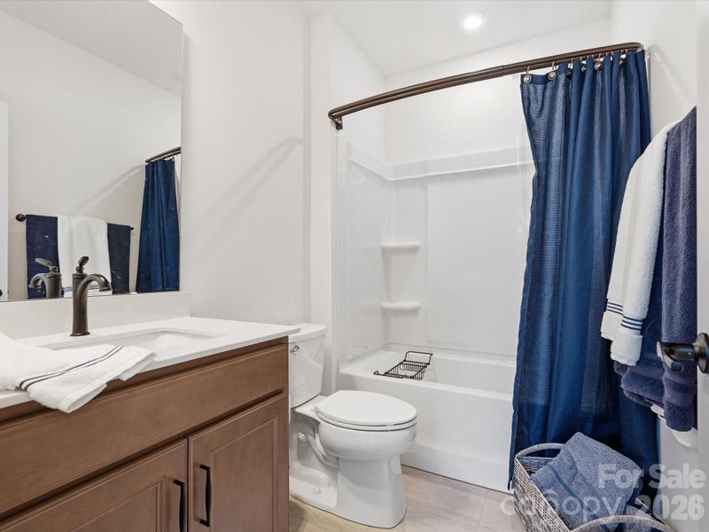 Furnished interior view inside a new home in , York (Image 9).