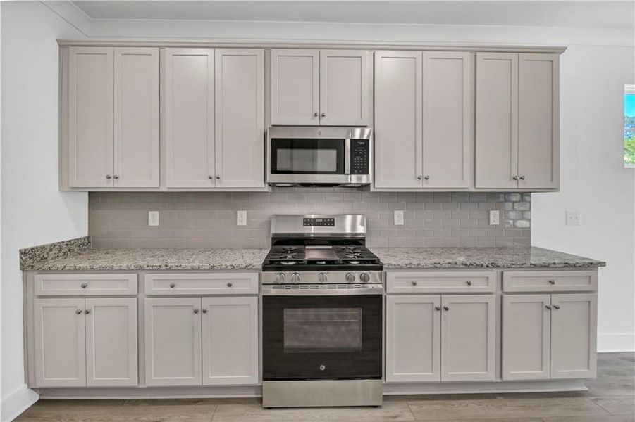 Furnished interior view inside a new home in Villas at Dawsonville, Dawsonville (Image 10).