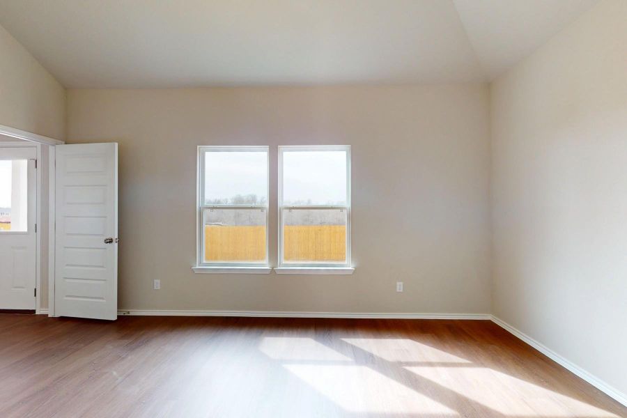 Spacious, unfurnished interior of a new home in Carillon, Manor (Image 37).