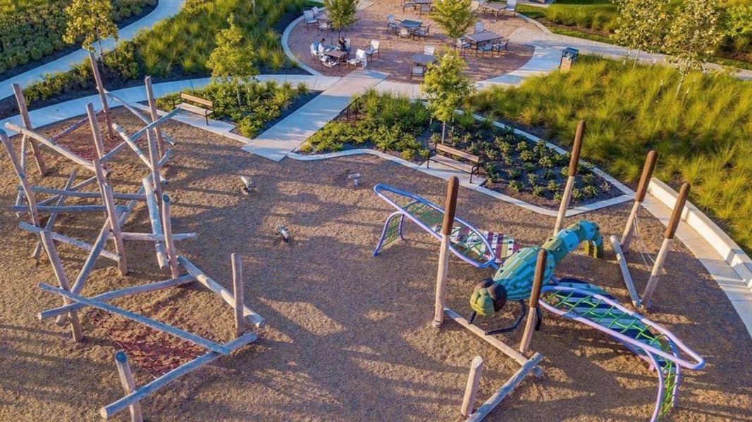 Each homeowner in Bridgeland can find access to a park within a quarter mile of their property. Each homeowner in Bridgeland can find access to a park within a quarter mile of their property.