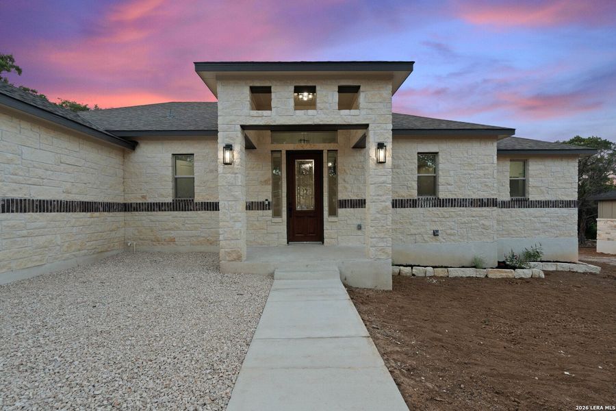 Exterior details and patio area of a home in , Spring Branch (Image 3). Exterior details and patio area of a home in , Spring Branch (Image 3).