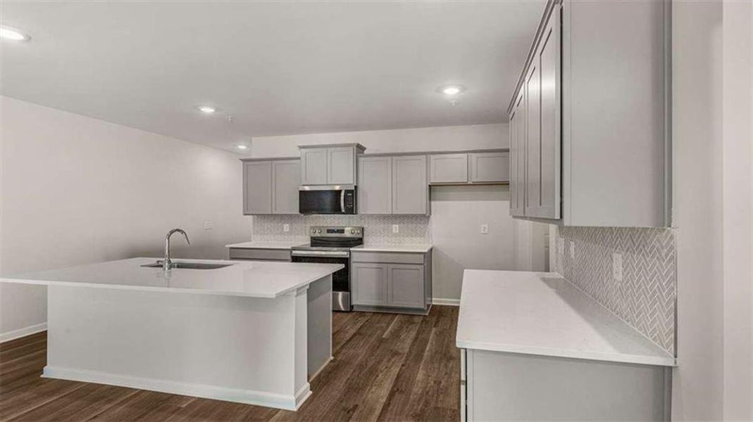 Furnished interior view inside a new home in Echo Glen, Stockbridge (Image 6).