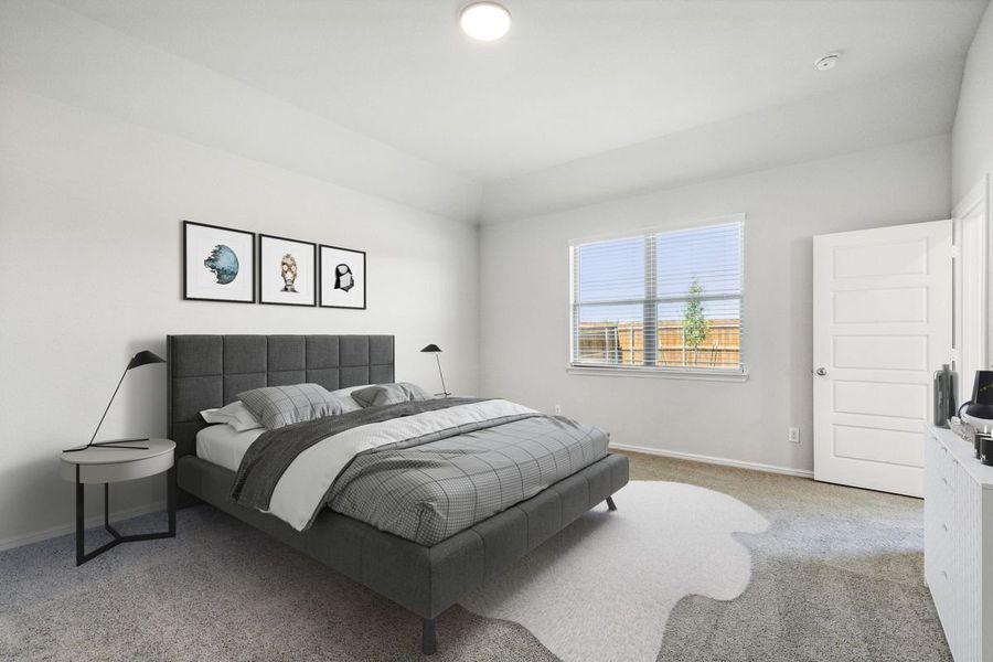 Primary Suite in the Sapphire home plan by Trophy Signature Homes – REPRESENTATIVE PHOTO Primary Suite in the Sapphire home plan by Trophy Signature Homes – REPRESENTATIVE PHOTO