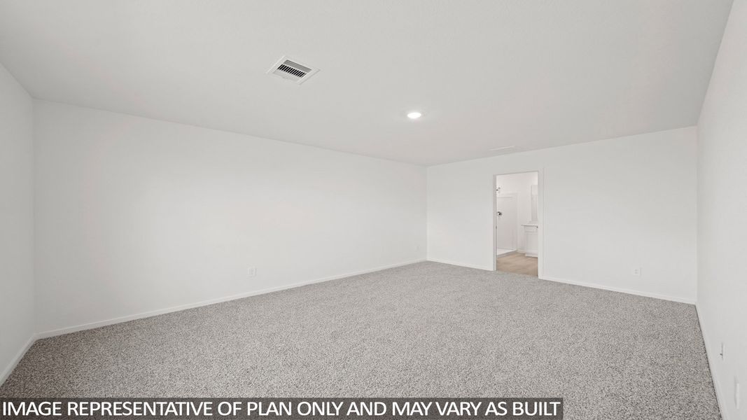 Spacious, unfurnished interior of a new home in Sunterra Lakes, Brookshire (Image 16).