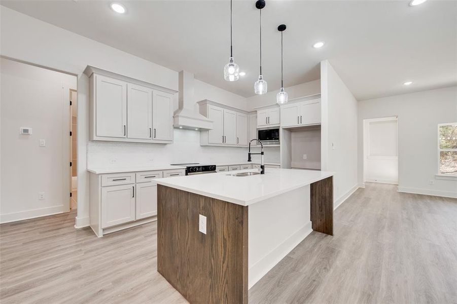 Furnished interior view inside a new home in , Azle (Image 5). Furnished interior view inside a new home in , Azle (Image 5).