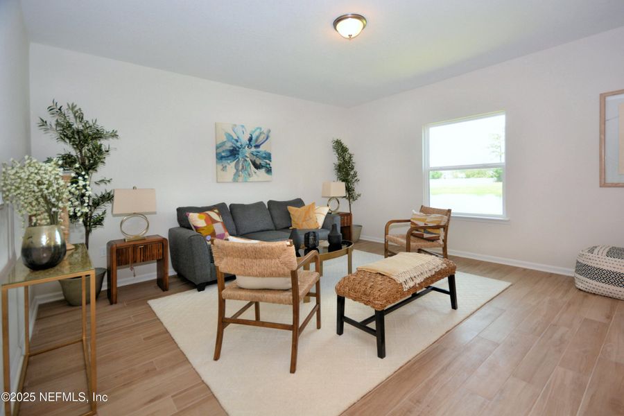 Furnished interior view inside a new home in , Jacksonville (Image 5).