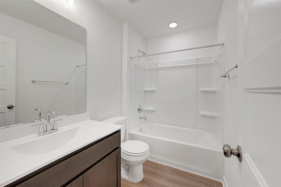 Furnished interior view inside a new home in Indian Springs, Crosby (Image 9).