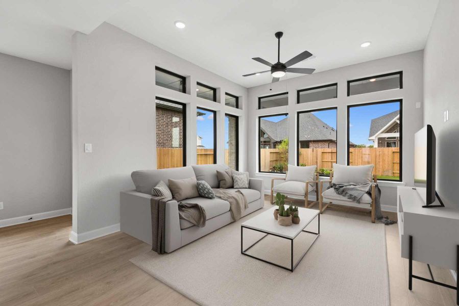 The Sedona - Family Room The Sedona - Family Room