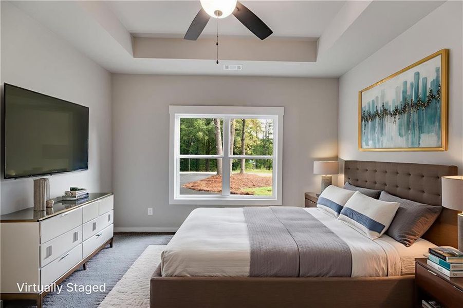 Furnished interior view inside a new home in , Douglasville (Image 11).