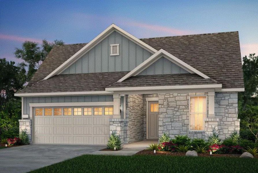 Pulte Homes, Prosperity elevation HC201 rendering