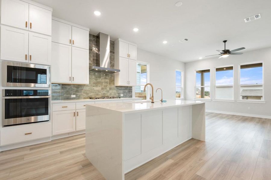 Furnished interior view inside a new home in Park Central, Georgetown (Image 5).