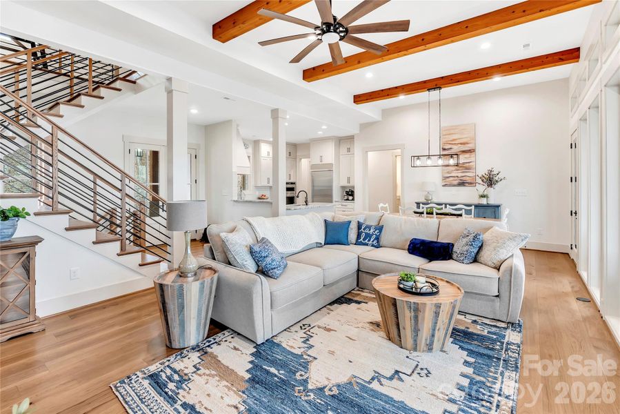 Furnished interior view inside a new home in , Norwood (Image 14).