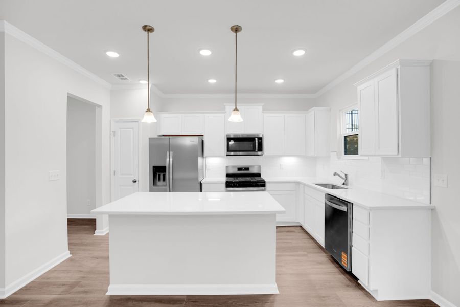 Furnished interior view inside a new home in Carriage Estates, Lexington (Image 11).