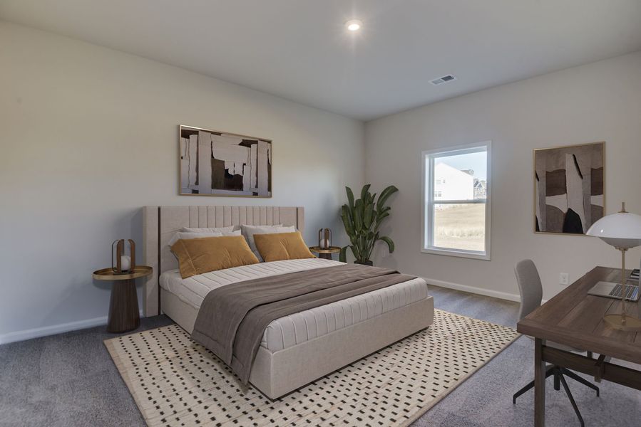 Representative furnished interior of a home built from the The Easton by Stanley Martin Homes in Chapin Place, Chapin (Image 10).