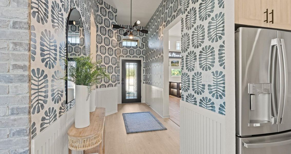 Furnished interior view inside a new home in Stream Waters, Seguin (Image 5).