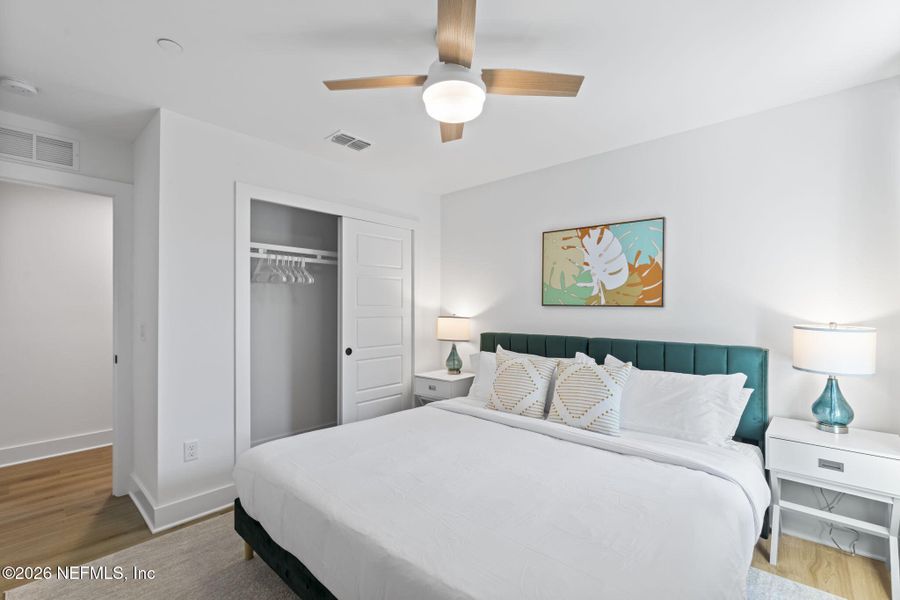 Furnished interior view inside a new home in , Jacksonville Beach (Image 39).