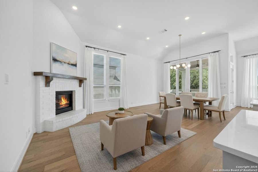 Furnished interior view inside a new home in Front Gate in Fair Oaks Ranch, Fair Oaks Ranch (Image 18). Furnished interior view inside a new home in Front Gate in Fair Oaks Ranch, Fair Oaks Ranch (Image 18).