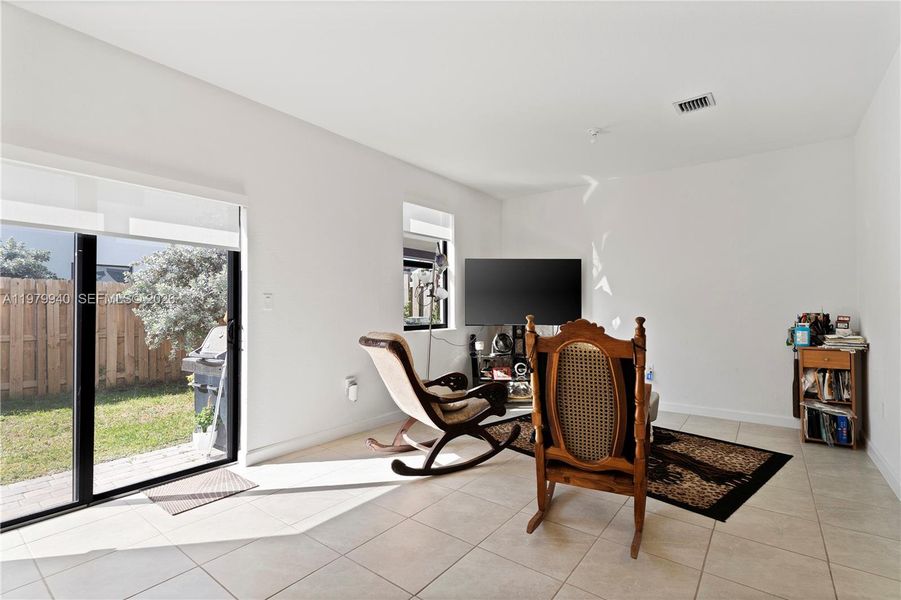 Furnished interior view inside a new home in , Miami (Image 7).