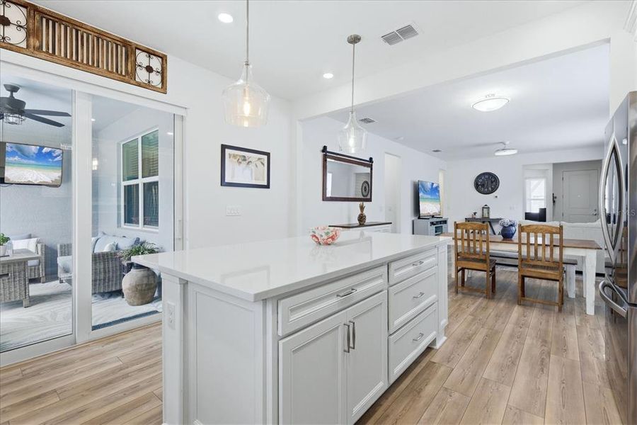 Furnished interior view inside a new home in , Parrish (Image 30).