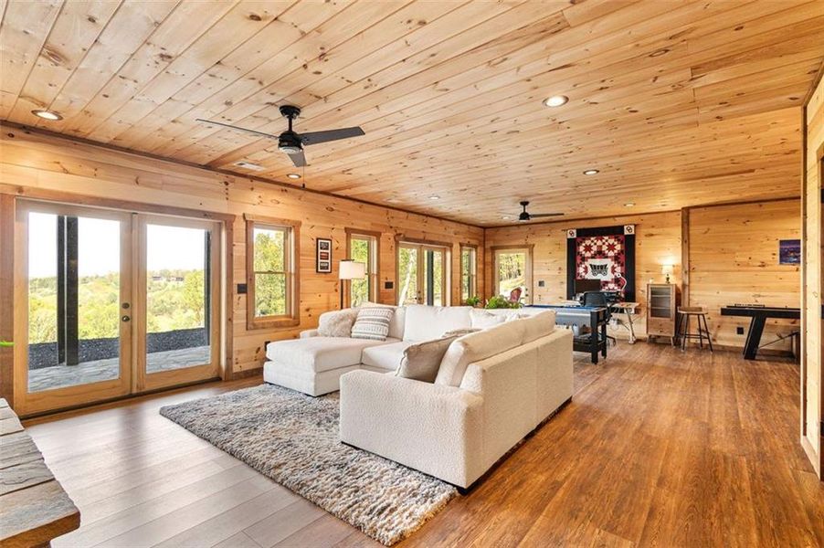 Furnished interior view inside a new home in , Morganton (Image 13).