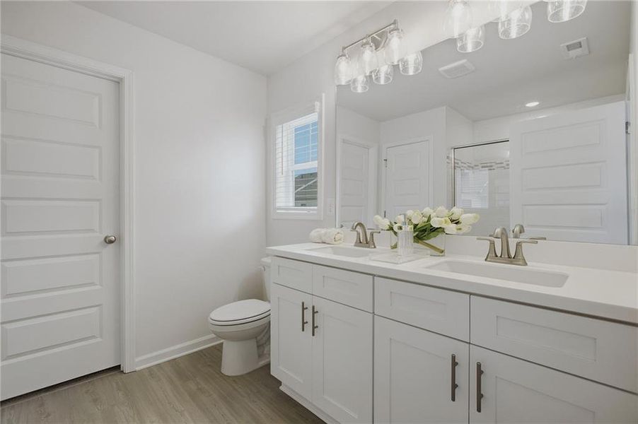 Furnished interior view inside a new home in , Mableton (Image 13).