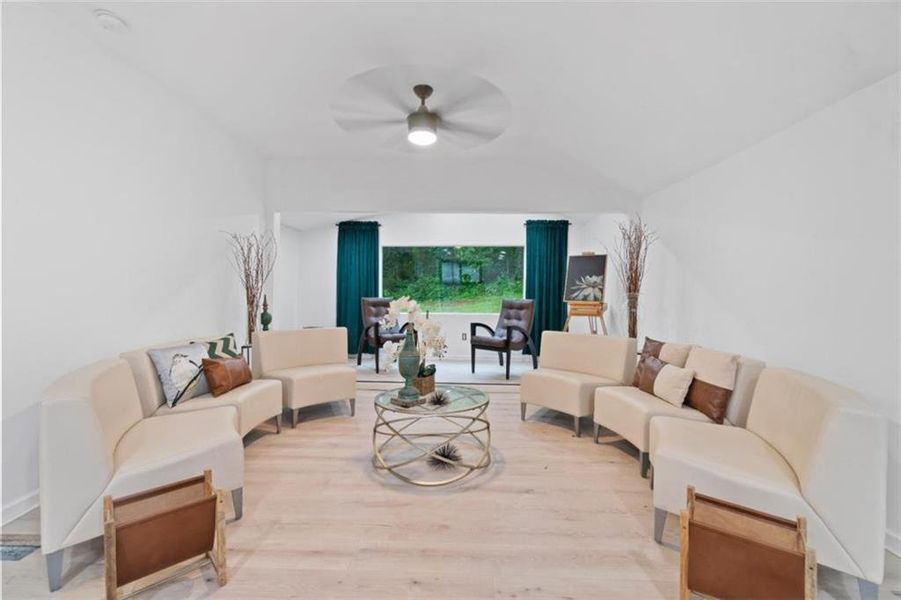 Furnished interior view inside a new home in , Decatur (Image 11).