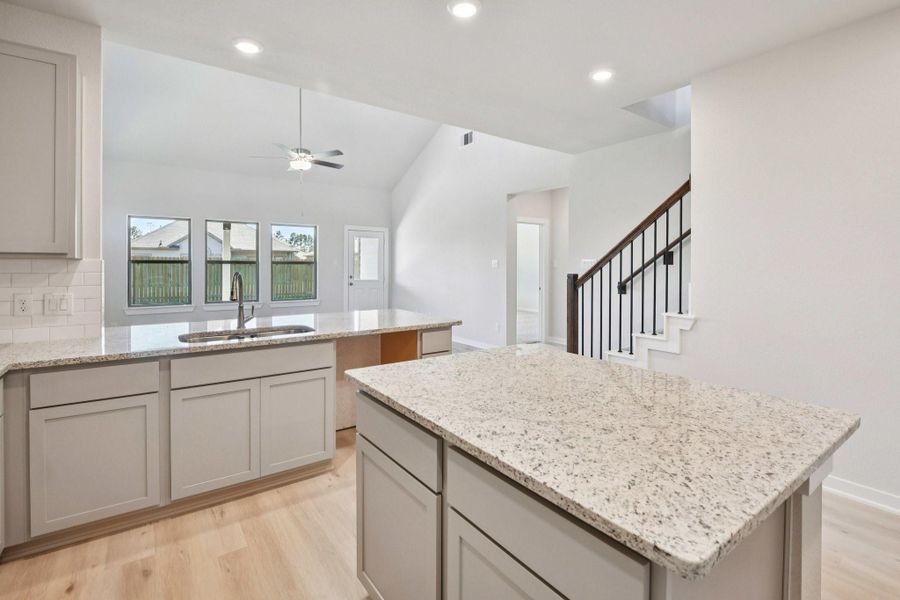 Furnished interior view inside a new home in Splendora Fields, Splendora (Image 12).