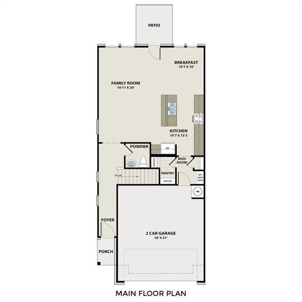 2D floor plan layout of this home in Lake Park Villas, Wylie, TX (Image 4). 2D floor plan layout of this home in Lake Park Villas, Wylie, TX (Image 4).