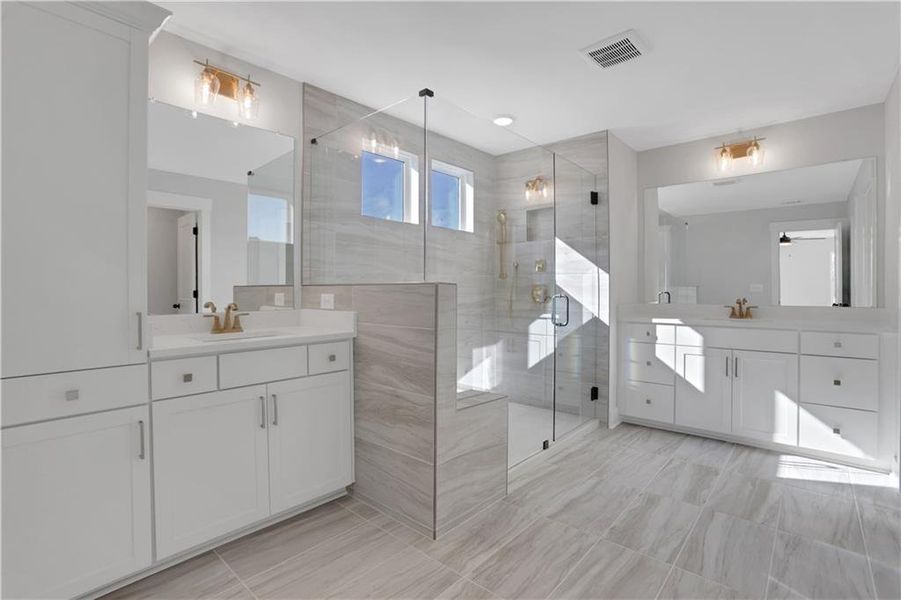 Furnished interior view inside a new home in Twin Lakes, Hoschton (Image 7).