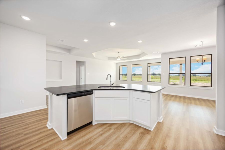 Furnished interior view inside a new home in Blue Heron Estates, Beasley (Image 10).