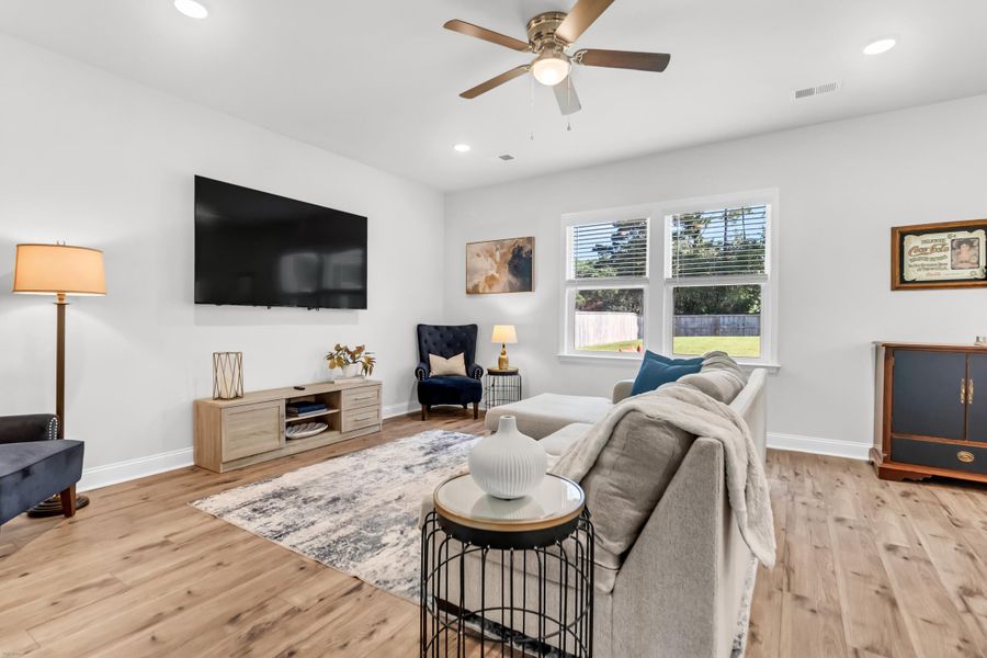 Furnished interior view inside a new home in Sea Island Preserve, Johns Island (Image 26).
