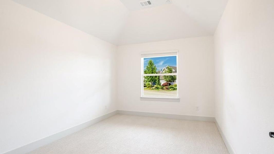 Spacious, unfurnished interior of a new home in The Abbey at Mercer Crossing, Farmers Branch (Image 17).