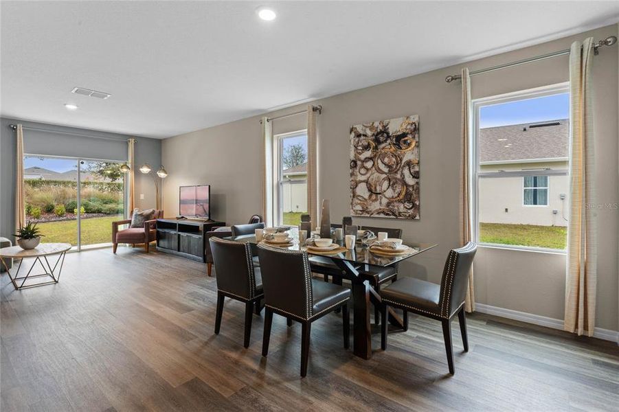 Furnished interior view inside a new home in Campbell Crossing, Port Orange (Image 4).