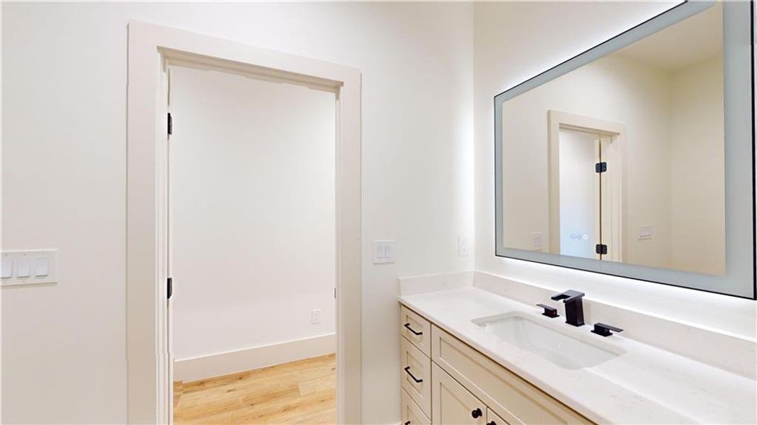 Furnished interior view inside a new home in , Commerce (Image 27).