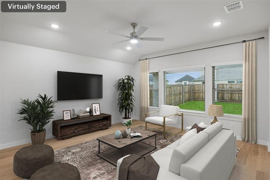 Furnished interior view inside a new home in , Lavon (Image 15).