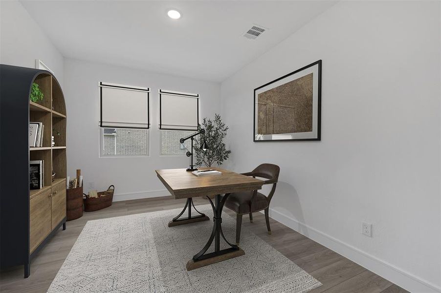 Furnished interior view inside a new home in Heritage Ranch, Sherman (Image 12).
