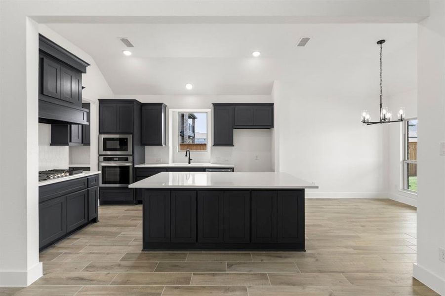 Furnished interior view inside a new home in Polo Ridge, Forney (Image 5). Furnished interior view inside a new home in Polo Ridge, Forney (Image 5).