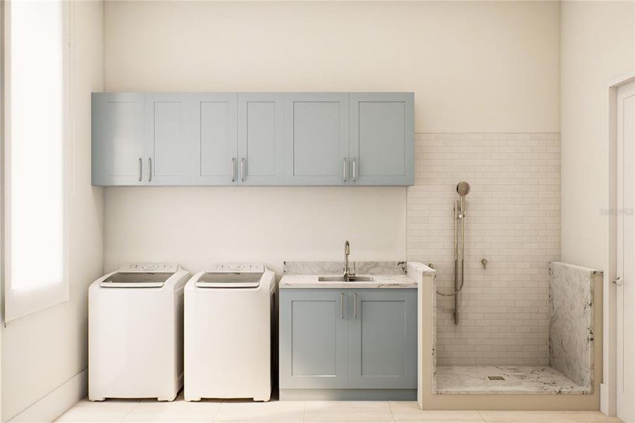 Furnished interior view inside a new home in , Orlando (Image 18). Furnished interior view inside a new home in , Orlando (Image 18).