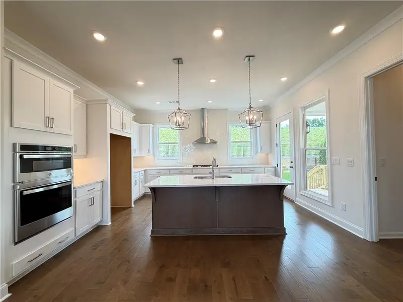 Furnished interior view inside a new home in , Cumming (Image 5).