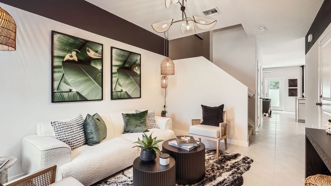 Representative furnished interior of a home built from the Jade by D.R. Horton in Ashwood Cove, Lake Worth (Image 6). Representative furnished interior of a home built from the Jade by D.R. Horton in Ashwood Cove, Lake Worth (Image 6).