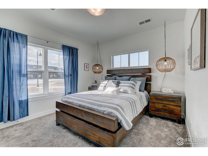 Furnished interior view inside a new home in , Loveland (Image 25).