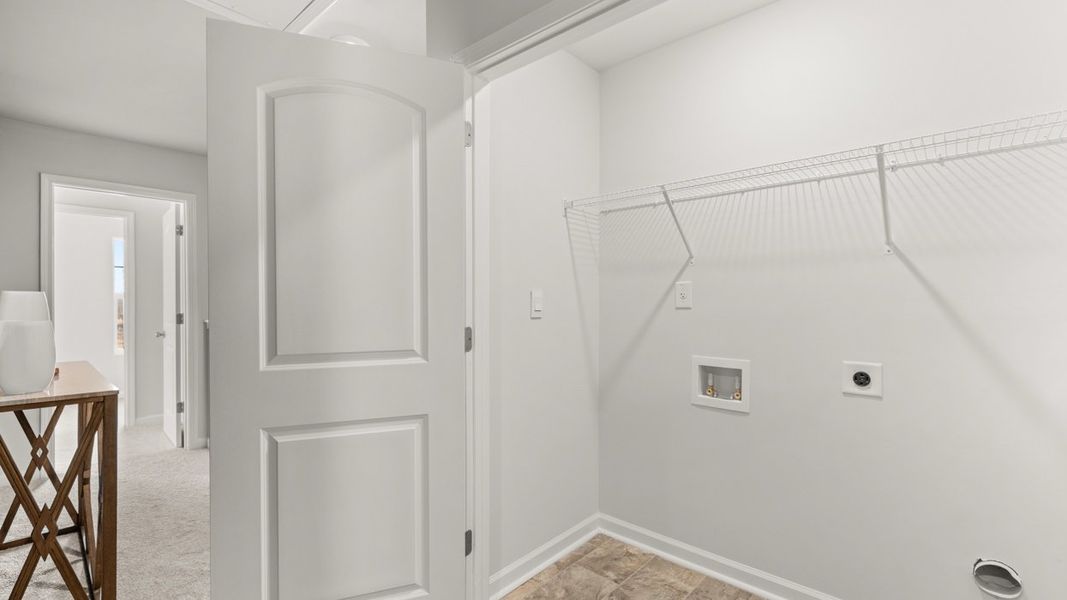 Representative unfurnished interior of a home built from the Maywood 3 by D.R. Horton in Laurel Park Townhomes, Hephzibah (Image 22).