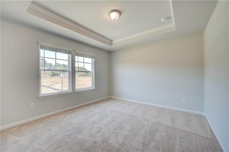 Spacious, unfurnished interior of a new home in Grandview at Millers Mill, Stockbridge (Image 29).