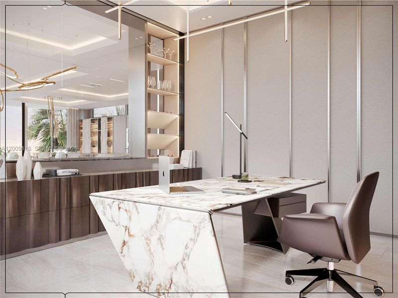 Furnished interior view inside a new home in , Golden Beach (Image 31).