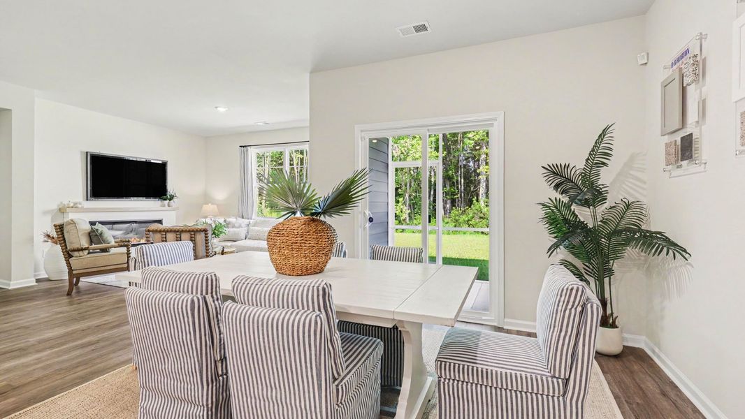 Furnished interior view inside a new home in The Bluffs at Mill Creek, Florence (Image 5).