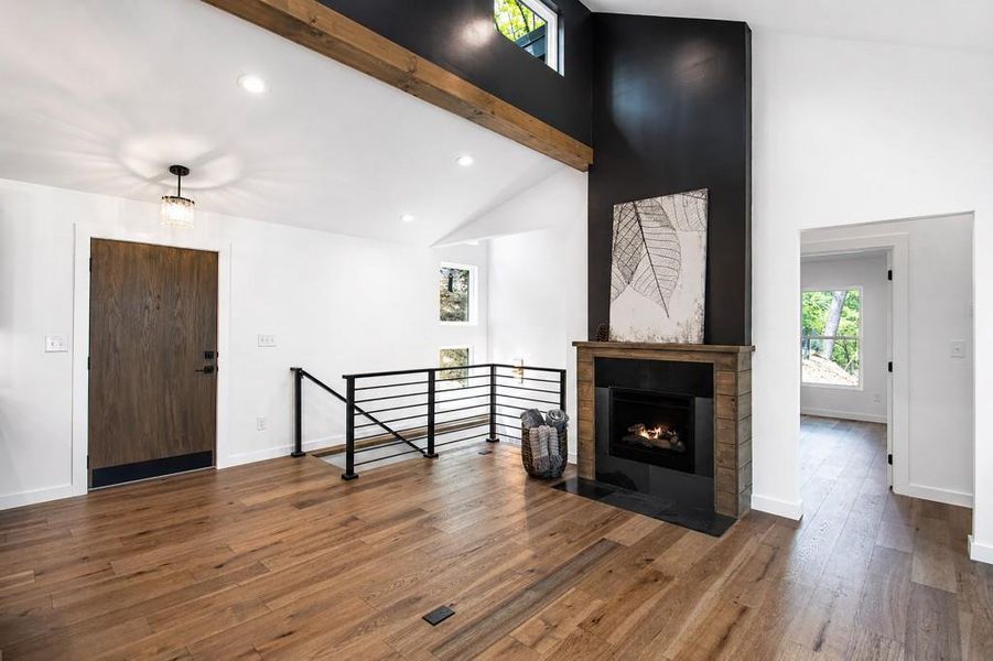 Furnished interior view inside a new home in , Blue Ridge (Image 37).