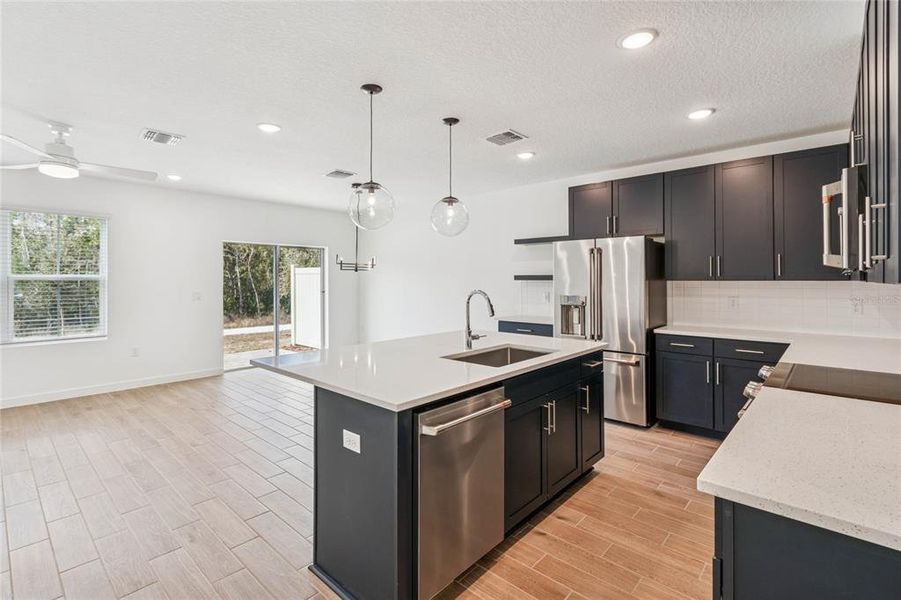 Furnished interior view inside a new home in Aspire at Canter Creek, Davenport (Image 5). Furnished interior view inside a new home in Aspire at Canter Creek, Davenport (Image 5).