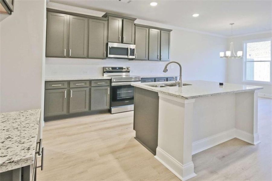 Furnished interior view inside a new home in Somerset at Riverbrook, Gainesville (Image 6).