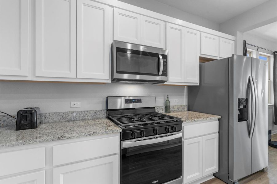 Close-up of interior finishes inside a home in The Ridge at Trinity Ranch, Elgin (Image 20).